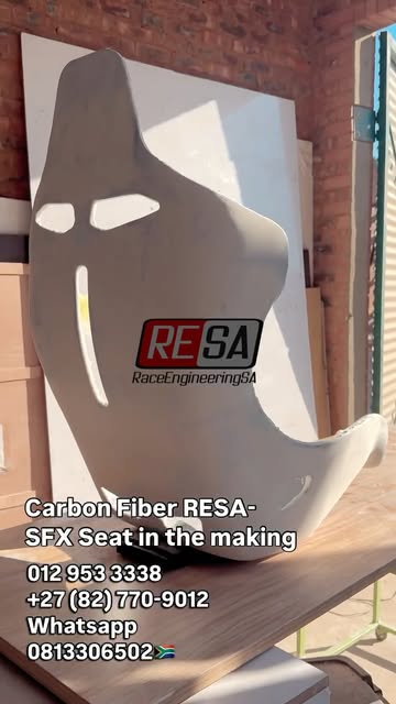 Carbon-Fibre SFX Seat Development — RaceEngineeringSA project media