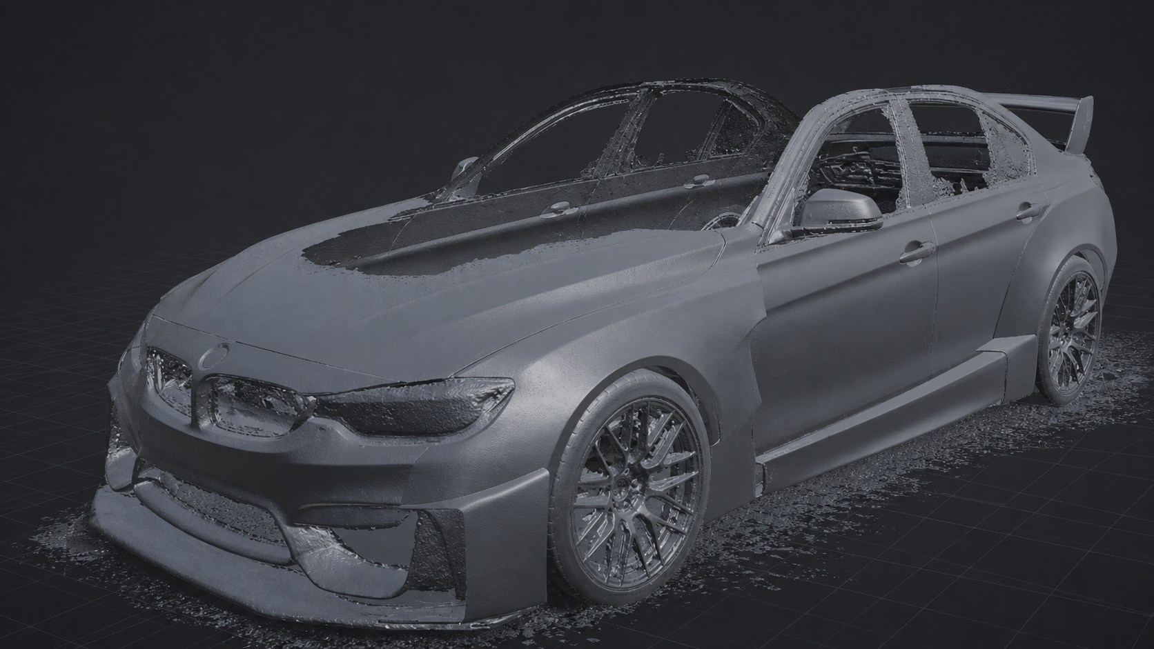 BMW F30 Widebody Scan-to-Carbon Development — RaceEngineeringSA project media